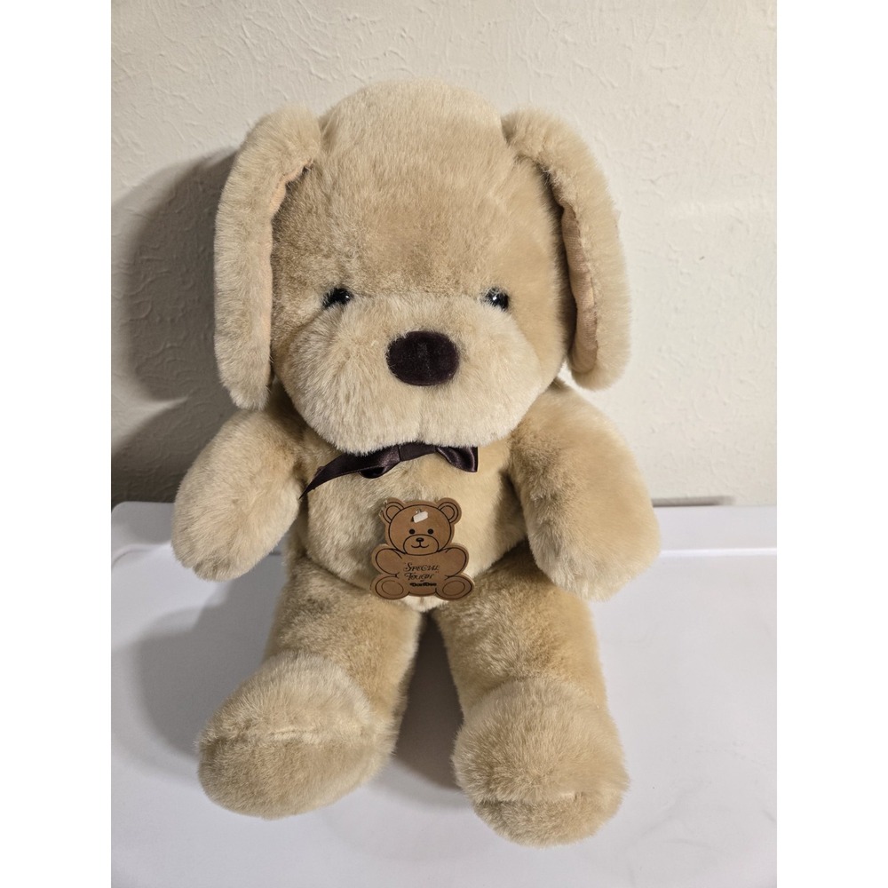 DanDee Special Touch Light Brown Dog Plush